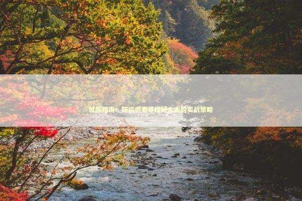 就医指南：肺癌患者寻找好大夫的实战策略